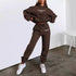2025 Autumn Winter Women's Sets 2pcs Hoodies Pants Suit Sports Outfits  Letter Print Aesthetic Clothes Ladies Tracksuit