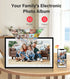 15.6-inch Home Smart Digital Calendar Touchscreen Interactive Display Home Schedule WiFi Sync and Digital Photo Frame