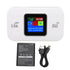 Portable 4G LTE WiFi Modem Professional 300Mbps High Speed Color Screen 4G Mobile WiFi Router for Mobile Phone Laptop Tablet