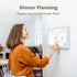 Hindetel 10 inch  smart digital calendar photo frame touchscreen auto syc google calender apple for family calendar screen
