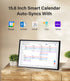 15.6-inch Home Smart Digital Calendar Touchscreen Interactive Display Home Schedule WiFi Sync and Digital Photo Frame