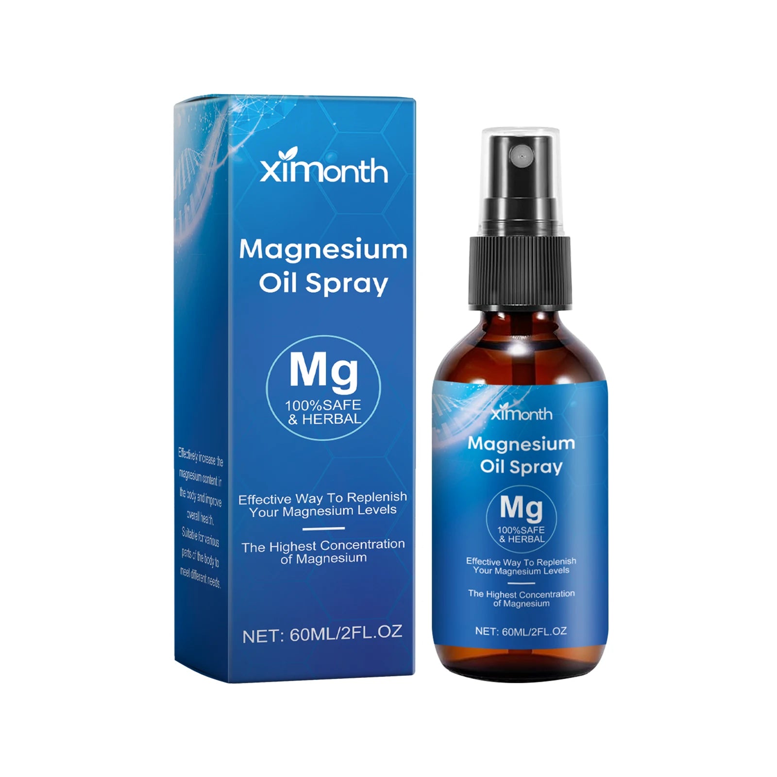 Essential Oil Magnesium Spray Relieves Muscle Body Pain Smoothes Softens Skin Magnesium Oil Spray Relaxation Better Sleep Care