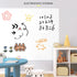 45CM Reusable Electrostatic Whiteboard For Walls