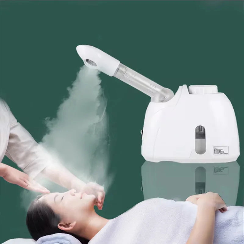Glow Mist Ozone Warm Mist Face Steamer-Humidifier