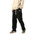 Men's solid color straight leg jogging pants, suitable for casual sports such as running, gym, and outdoor activities