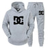 2025 Men's Fashion Basketball Jogging Fitness Set Autumn/Winter Long-sleeved Sweatshirt + Casual Pants Two-piece Set