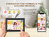 Share Instantly Photos with Grandma，10.1 Inch Smart WiFi Digital Photo Frame 32G FRAMEO  LCD Touch Screen Auto-Rotate