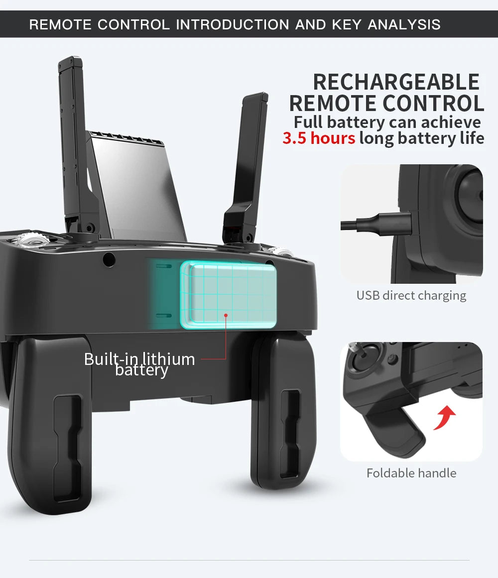 Drone L900 Pro 4K Professional 5G GPS HD Dual Camera Photography Brushless Foldable Quadcopter RC