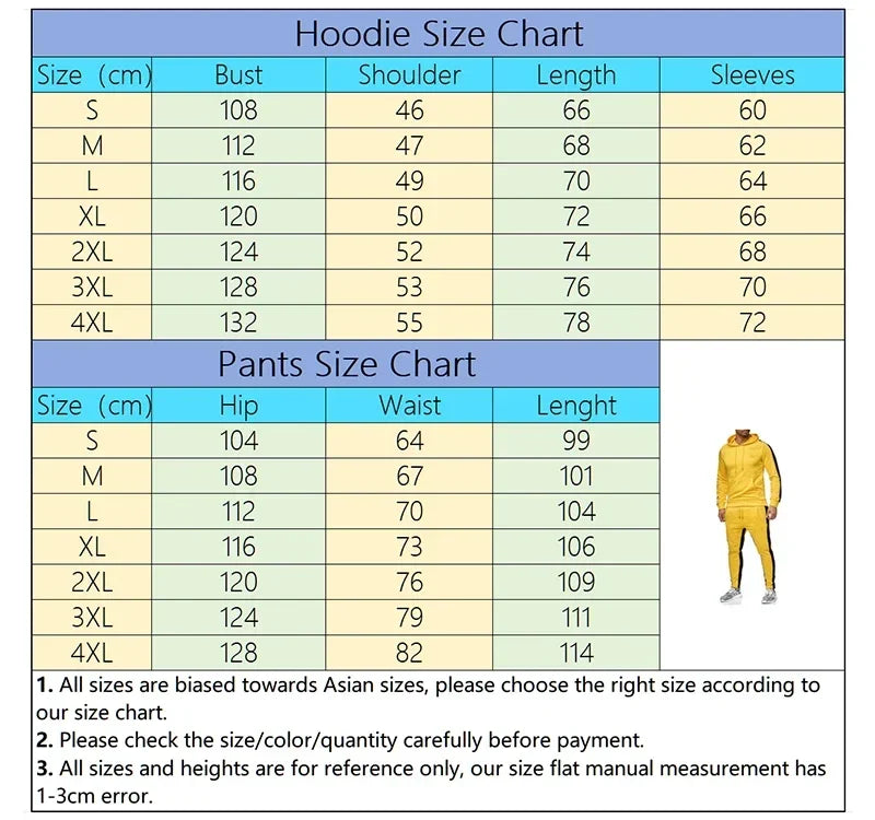 Autumn and Winter 2025 new Men's pullover hoodie and pants 2-piece set, outdoor hiking windproof and warm men's sportswear set