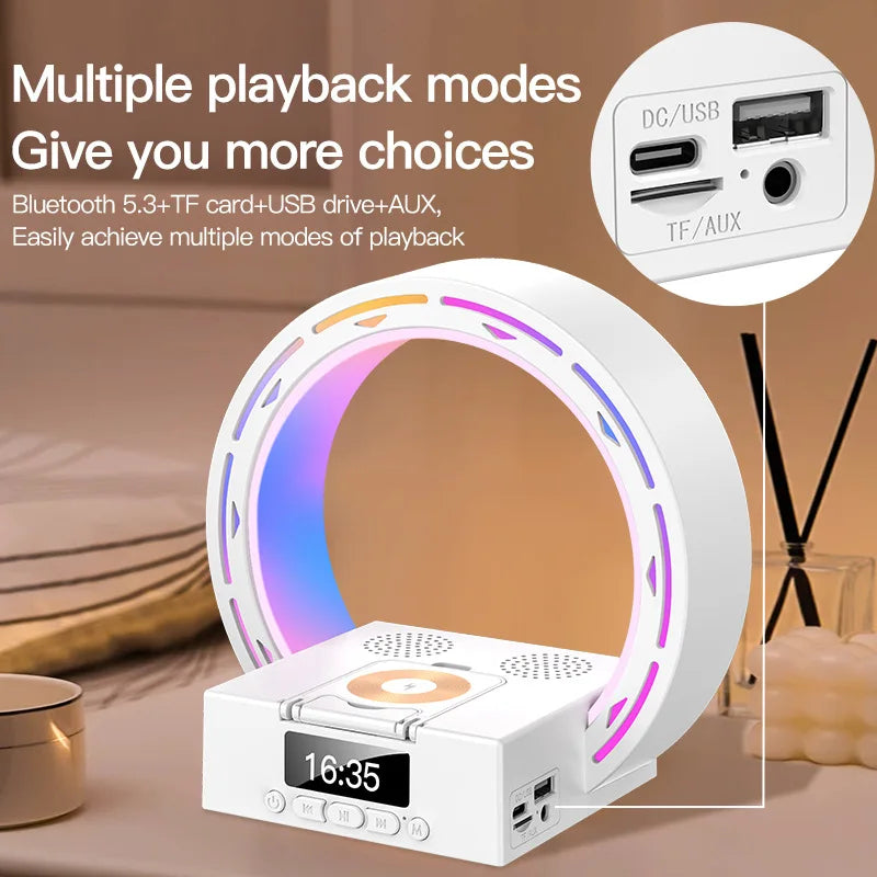 Smart Bedside Speaker Lamp