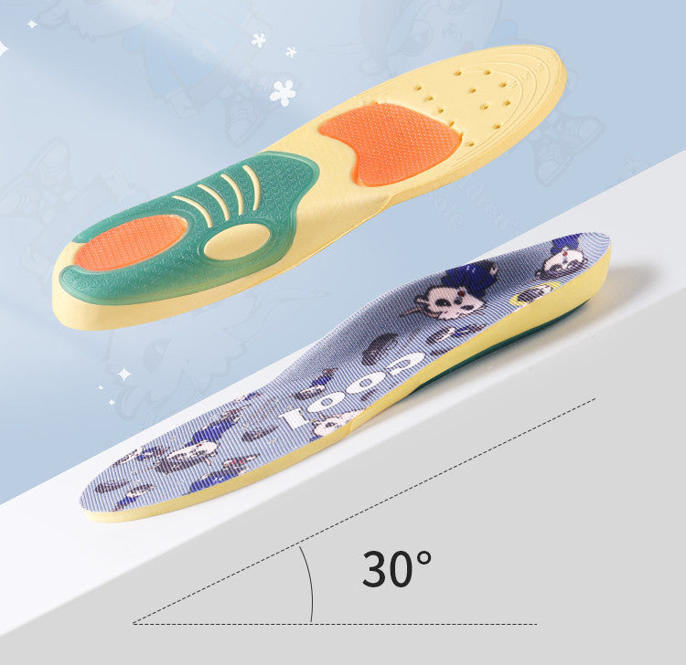 Children's Sports Insoles – Breathable, Sweat-Absorbent & Deodorizing