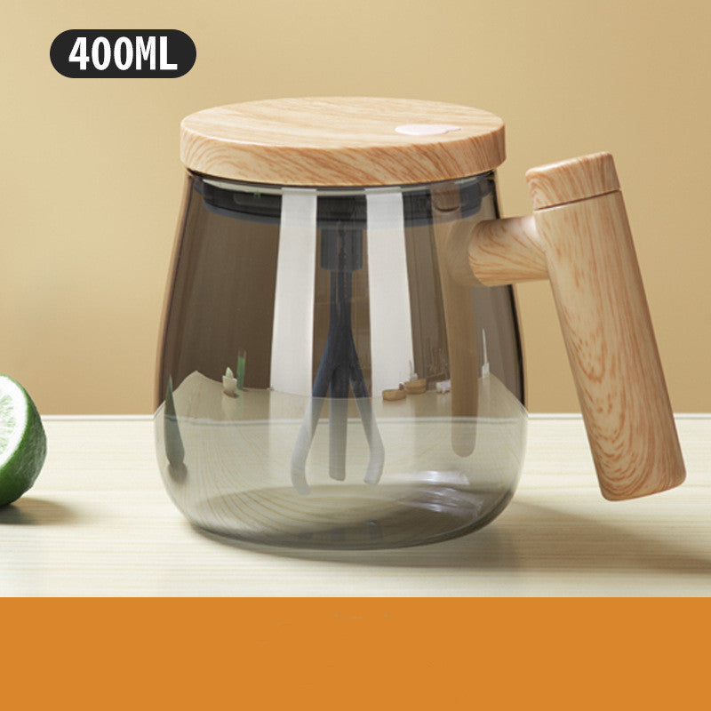 400ML Self-Stirring Electric Coffee Mug – Fast Automatic Mixing Cup