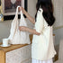 Portable Retro Hollow Knitted Woolen Yarn Bag Shoulder Tote Bag