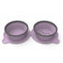 Portable Silicone Double Dog Food Bowls – Foldable, Non-Slip, Travel-Friendly