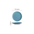 Nordic-Style Porcelain Tableware – Minimalist Solid Color Plates