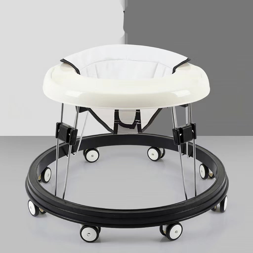 Children's Multifunctional Anti-Rollover Baby Walker with Music