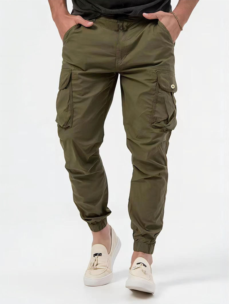 Men's Cargo Trousers – Three-Dimensional Pockets