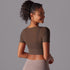 Fitness Double-Layer Yoga Top for Women – Breathable & Stylish Activewear