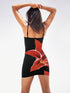 Summer Flowers Printed Suspender Dress