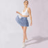 High Waist Lace-Up Sports Skirt with Anti-Exposure Safety Pants – Summer Fashion Pleated Skirt