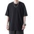 Autumn Men's Short-sleeved Loose Fit T-shirt Cotton Round Neck