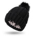 Fashionable Stretchy Satin-Lined Knit Beanie – Cozy & Stylish Winter Hat
