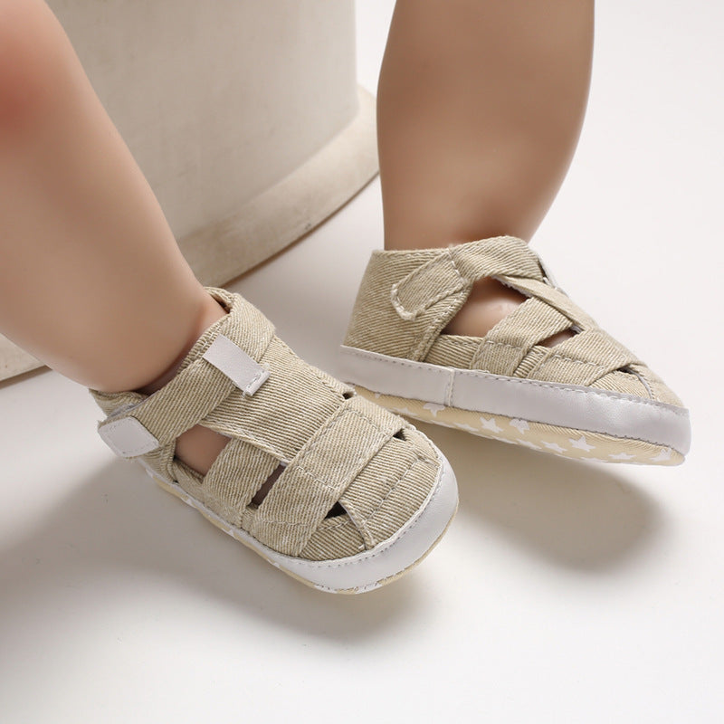 Kids Newborn Baby Boys Fashion Summer Crib Shoes – First Walker Anti-Slip Sandals