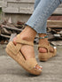 Spring & Summer Women's Buckle Rubber Sole Sandals