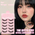 5 Pairs Manga Lashes – Anime Cosplay Natural Wispy False Eyelashes