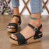 Spring & Summer Women's Buckle Rubber Sole Sandals