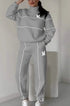 Women's 2-Piece Lounge Set – Hoodless Pullover & Sweatpants