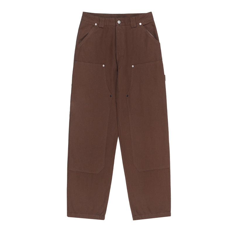 Lumberjack Pants – Cargo Pants Men's Straight Slacks