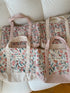 Quilted Patchwork Retro Flower Handbag Commuter