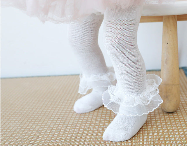 Spring & Summer Korean Princess Style Baby Leggings