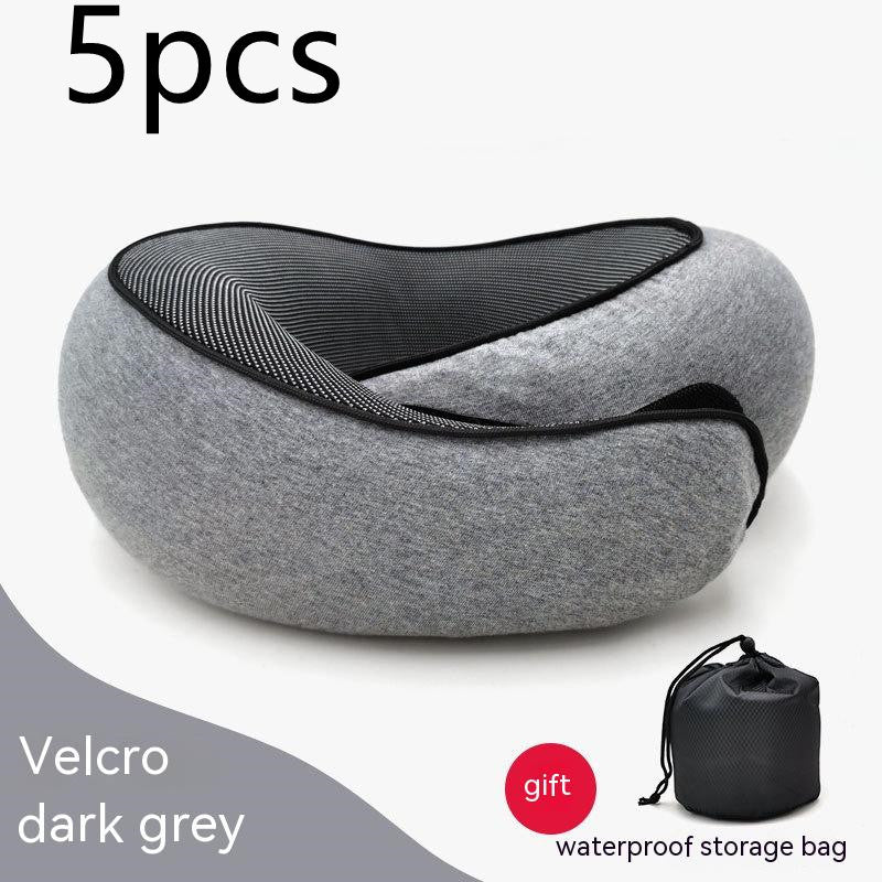 Travel Neck Pillow – U-Shaped Memory Foam Neck Cushion