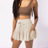High Waist Lace-Up Sports Skirt with Anti-Exposure Safety Pants – Summer Fashion Pleated Skirt