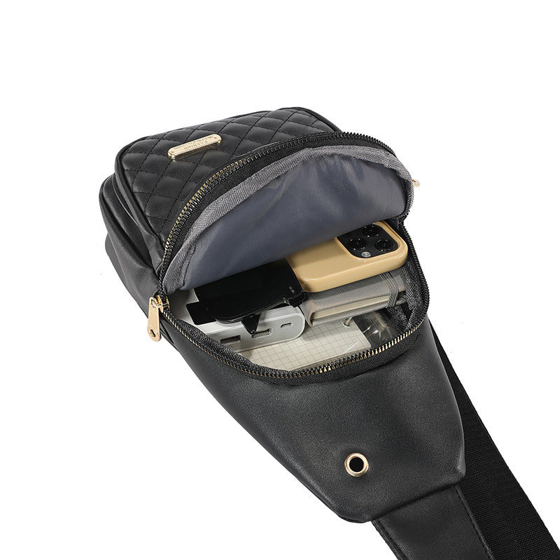 Storage & Travel Sling Bag – Water-Resistant Crossbody Chest Bag
