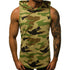Solid Color Hooded Vest