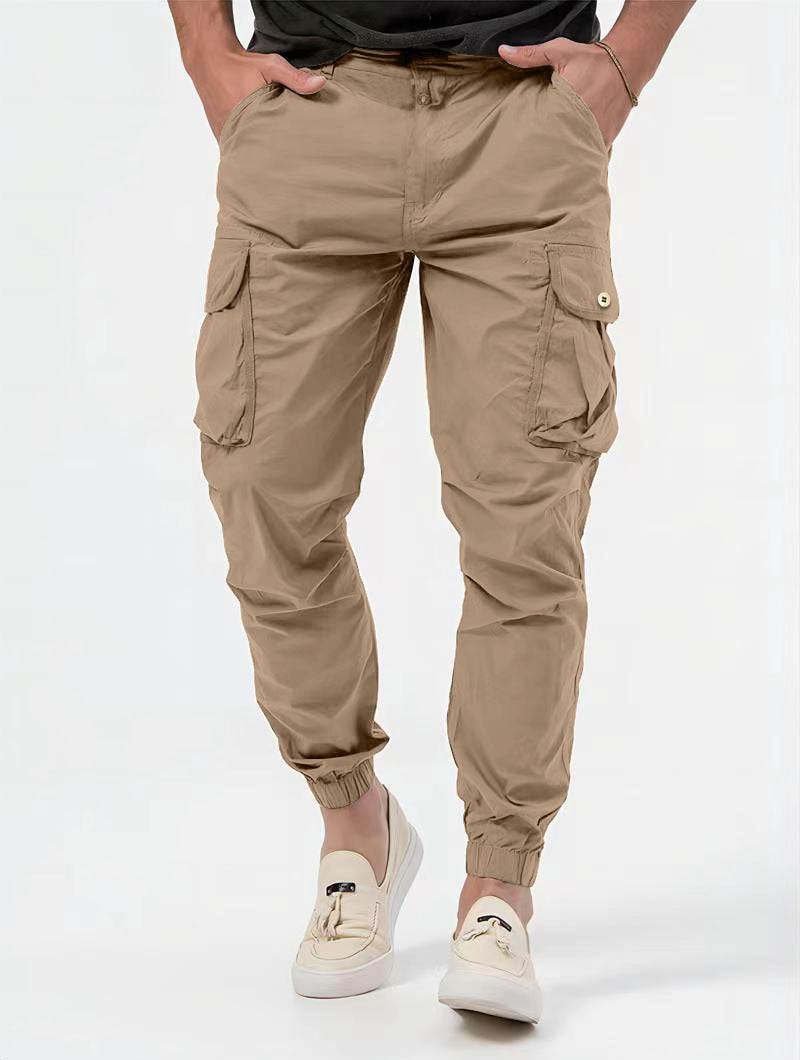 Men's Cargo Trousers – Three-Dimensional Pockets
