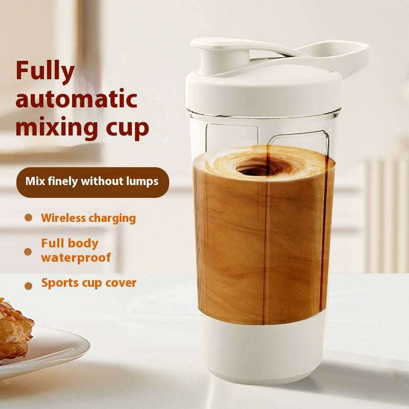 400ML Electric Protein Shaker Bottle – Automatic Mixer for Gym & Coffee