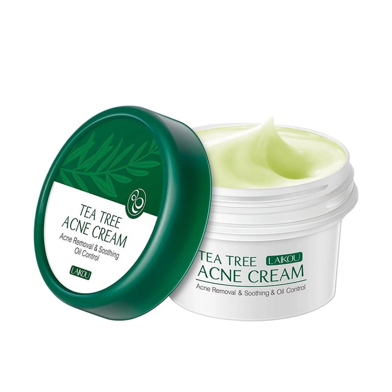 Tea Tree Oil Face Cream Acne Cream - for Oily, Acne Prone Skin, Extra Soothing & Nourishing Non-Greasy Botanical Facial Moisturizer, Balancing Oily Skin Moisturizer, Gently Repair Acne Skin