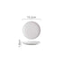 Nordic-Style Porcelain Tableware – Minimalist Solid Color Plates