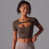 Fitness Double-Layer Yoga Top for Women – Breathable & Stylish Activewear