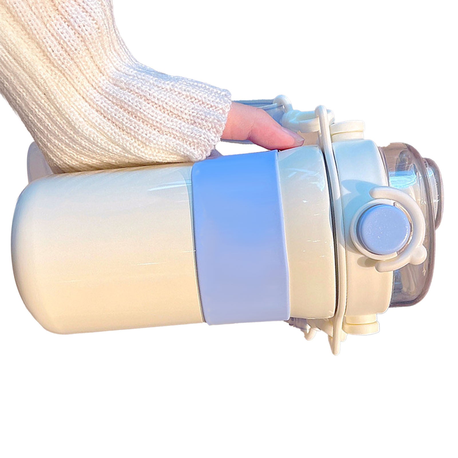 Insulated Straw Water Bottle – Stylish & Spill proof for Kids & Adults