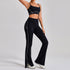 Outdoor Sports Yoga Suit – Women's Spaghetti Strap Contrast Color Fitness Set