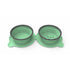 Portable Silicone Double Dog Food Bowls – Foldable, Non-Slip, Travel-Friendly
