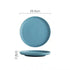 Nordic-Style Porcelain Tableware – Minimalist Solid Color Plates