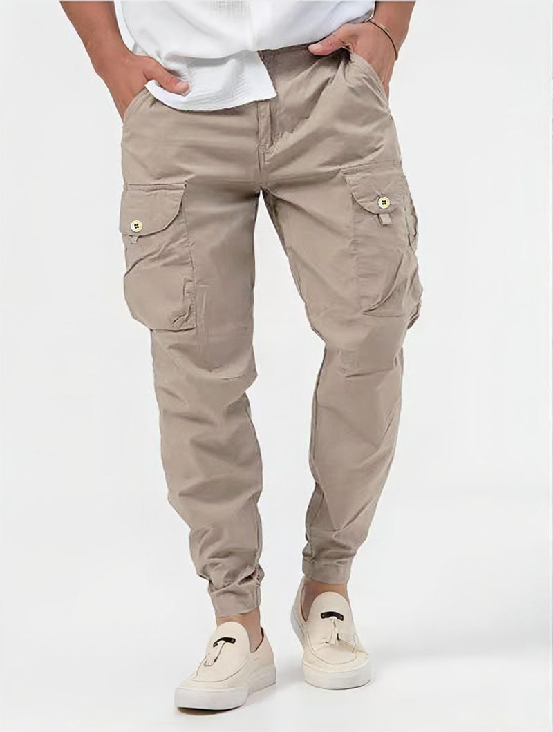 Men's Cargo Trousers – Three-Dimensional Pockets