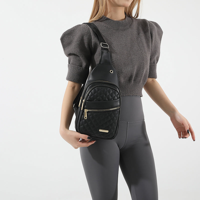 Storage & Travel Sling Bag – Water-Resistant Crossbody Chest Bag