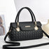 Vintage Exquisite Letter-Printed Women's Handbag